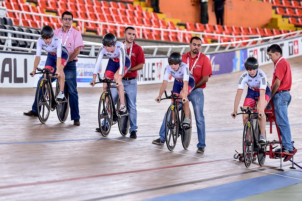 GB Cycling team training