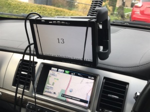 Equipment connected to a car
