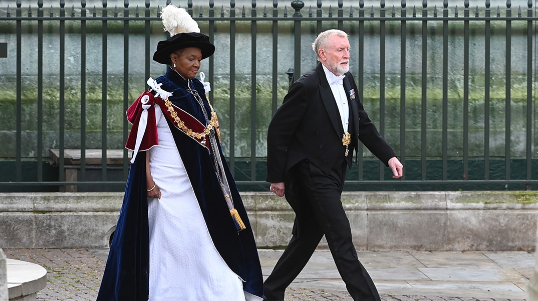 Graduates at the coronation